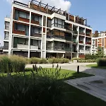 Apartamento Riverside Serenity Modern With Sunset Views Praga